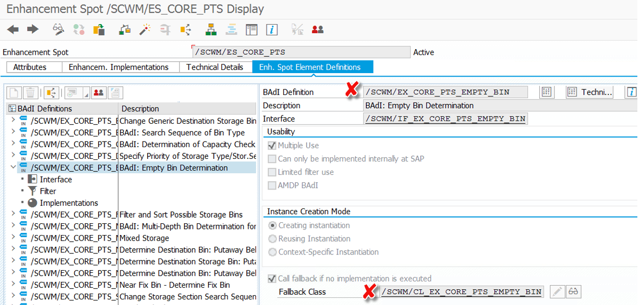 SAP EWM MFS putaway strategy 4
